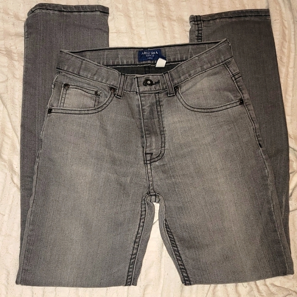 Boys Arizona Grey Jeans Silm